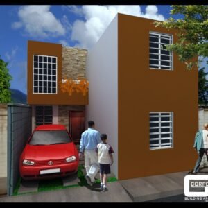 Planos de casa 12 de 6.35 × 14.85 m