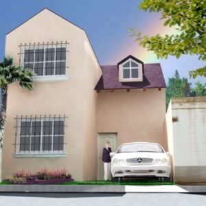Planos de casa 14 de 6.00 × 15.00 m