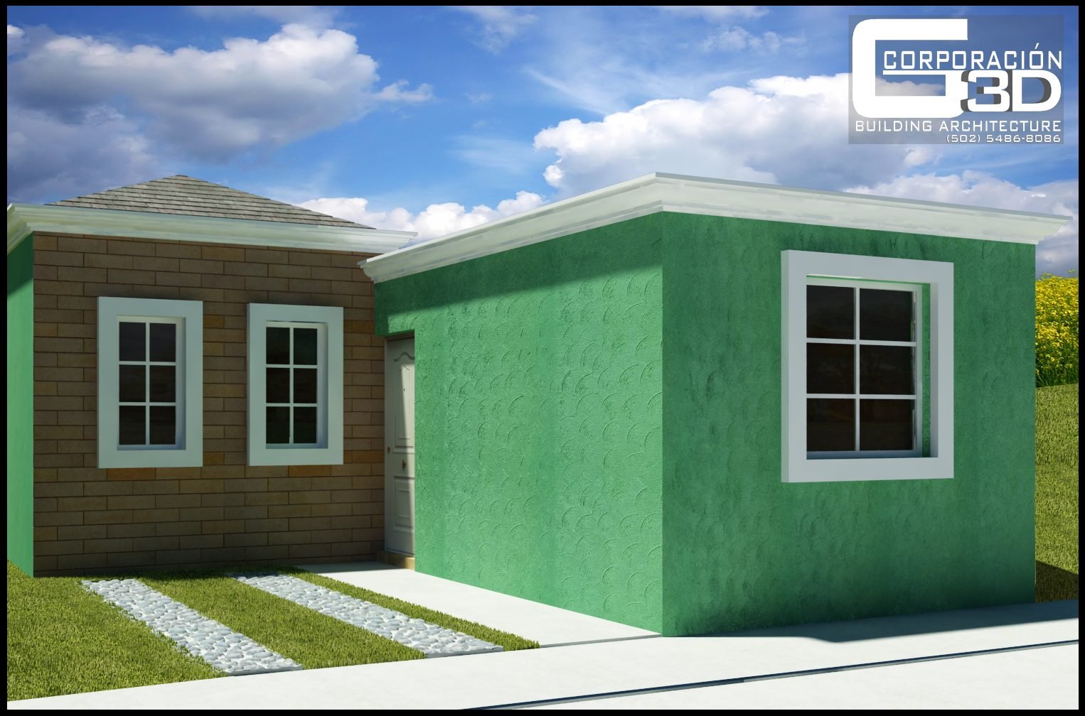 Planos de casa 17 de 6.50 × 15.00 m