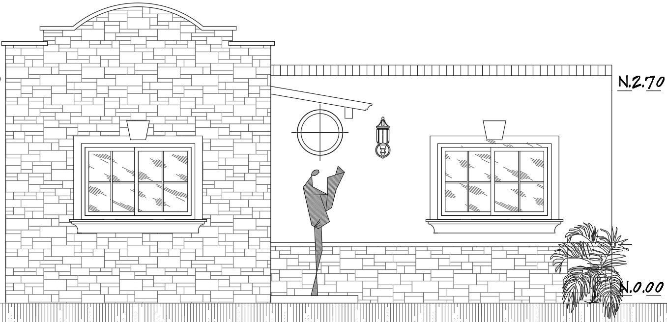 Planos de casa 22 de 8.00 × 11.801 m