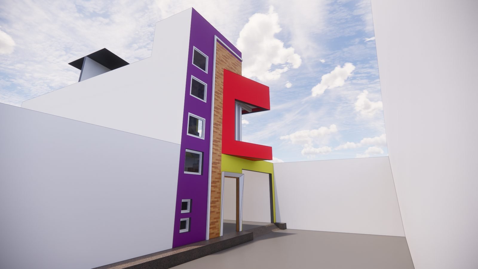 Planos de casa 45 de 6.15 × 15.85 m