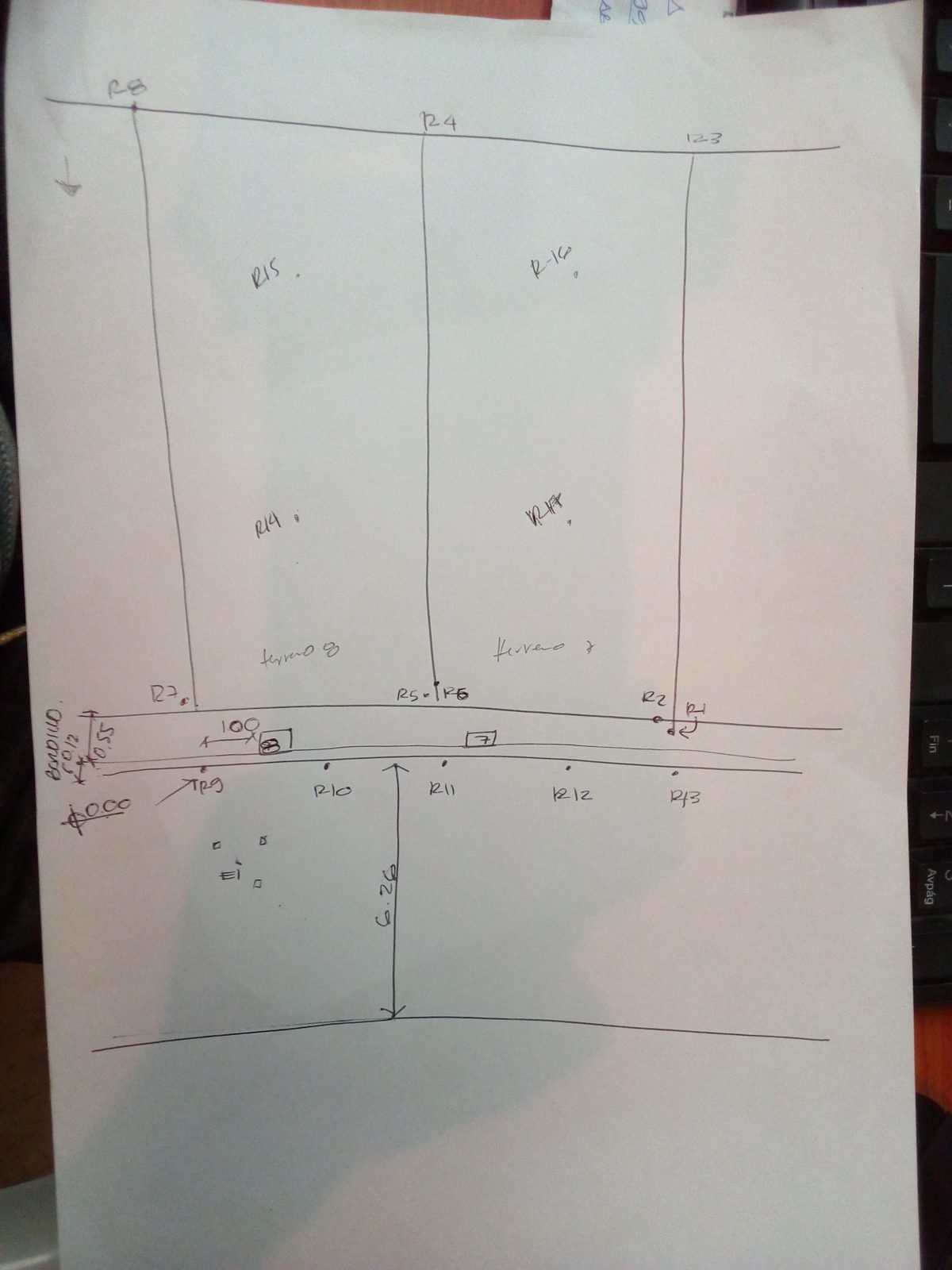 Planos de casa 57 de 7.00 × 18.06 m